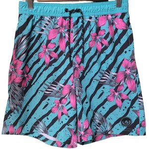 Neff Tropical 17" Shorts Boys Size M